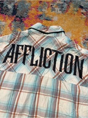 Y2K Affliction Dress shirt